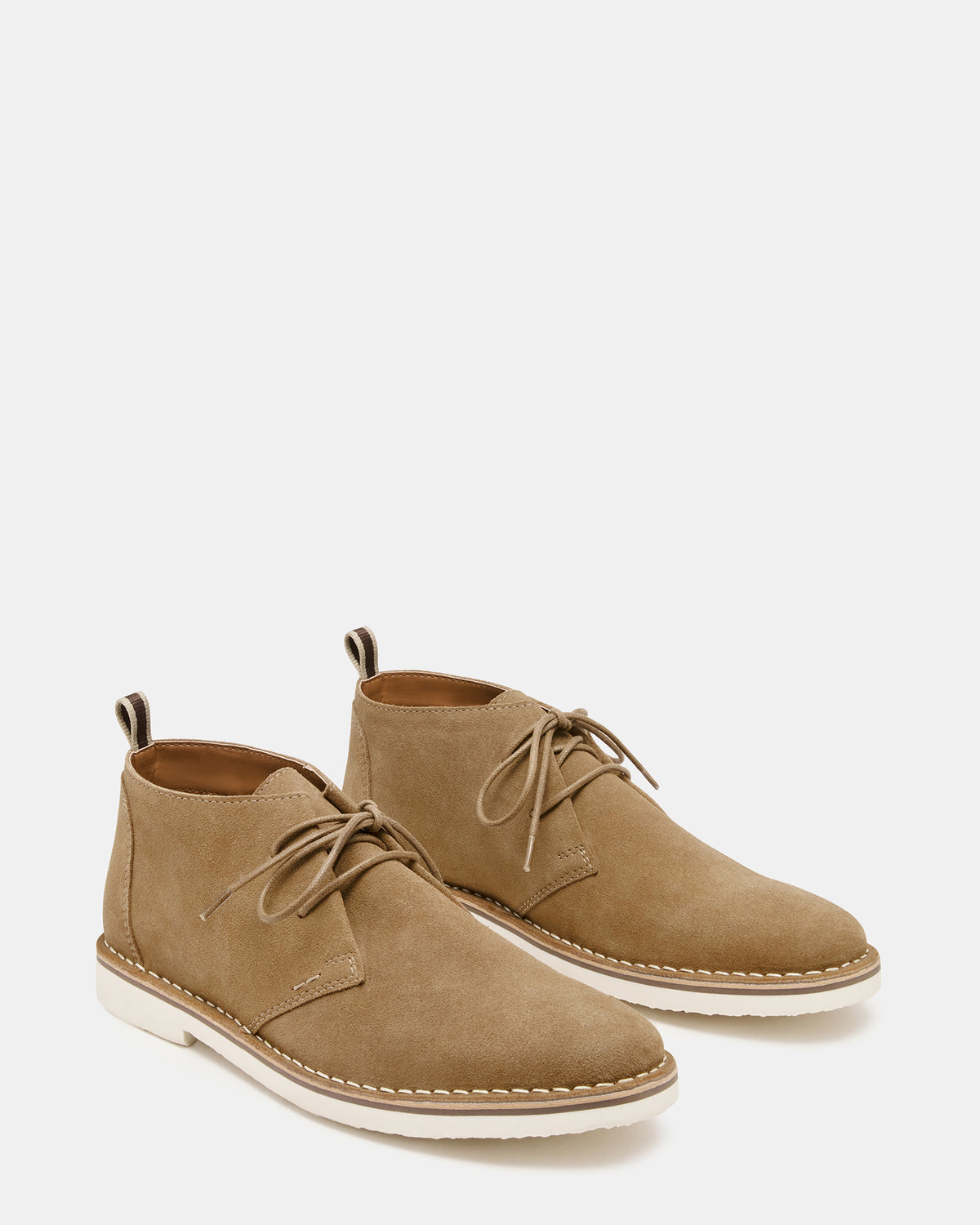 HERO Cognac Suede Lace-Up Ankle Men's Boots