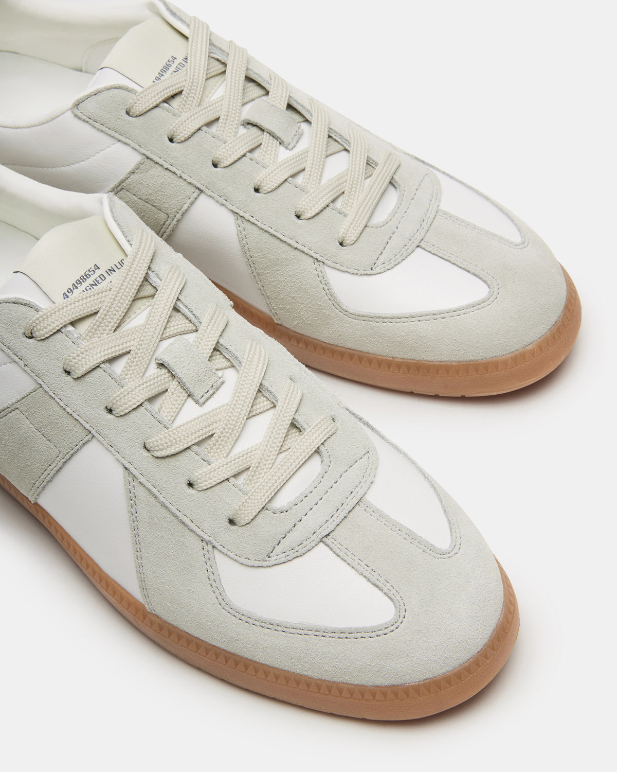 DIXON White Multi Low-Top Panel Men's Sneaker
