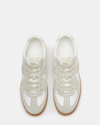 DIXON White Multi Low-Top Panel Men's Sneaker