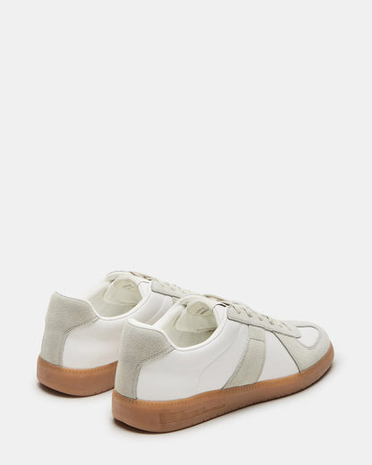 DIXON White Multi Low-Top Panel Men's Sneaker