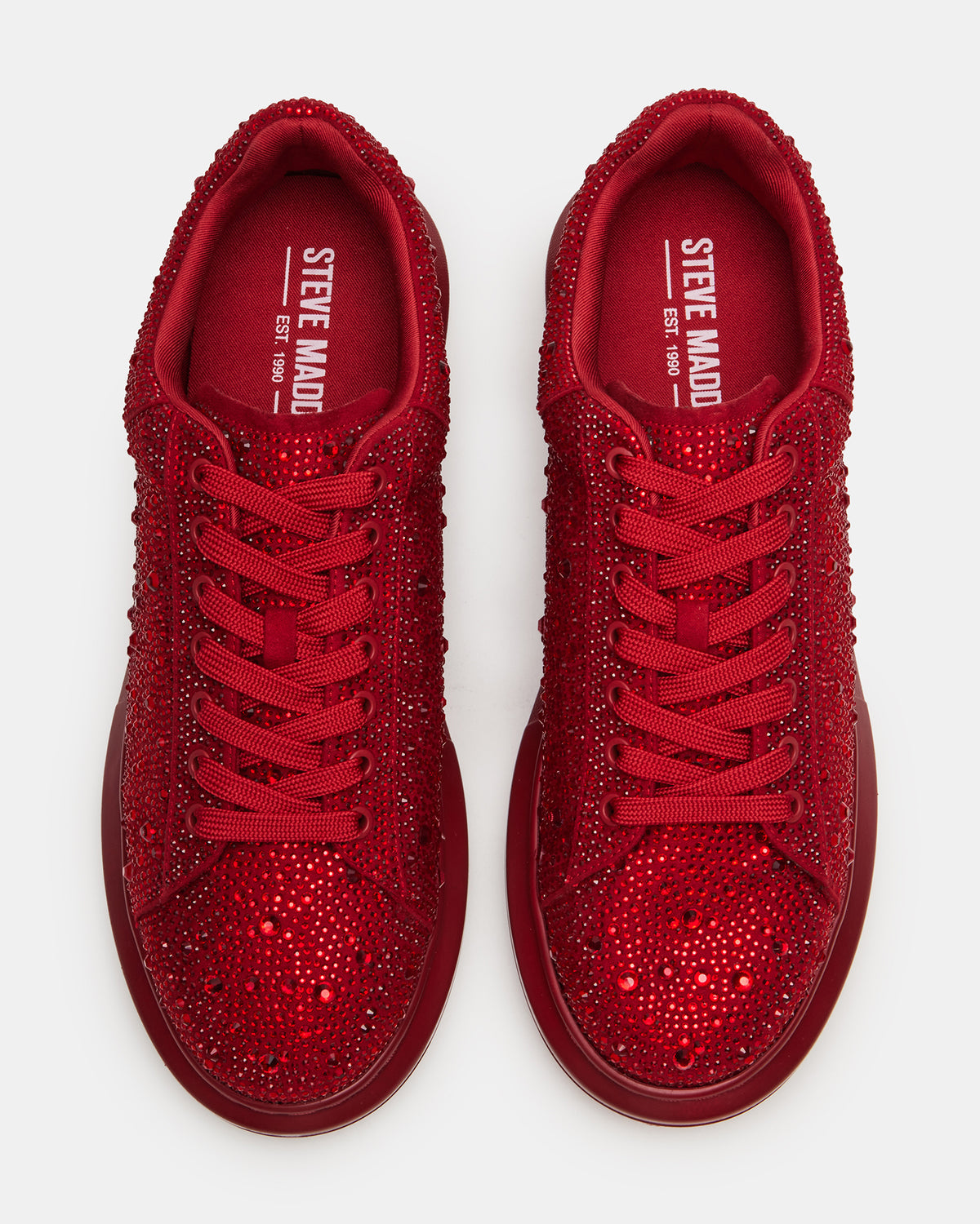 ICEBOX Red Multi Men's Low-Top Lace-Up Sneaker