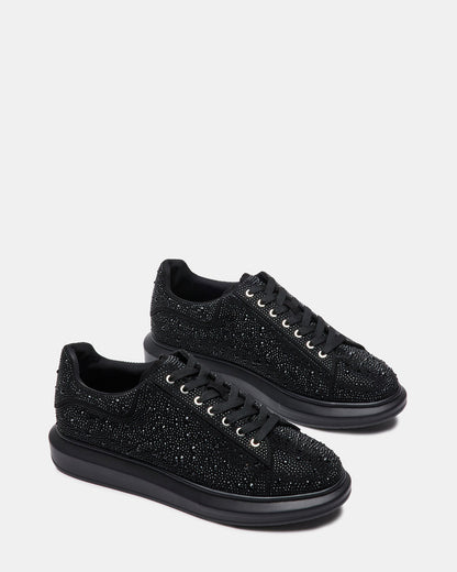 ICEBOX Rhinestone Men's Low-Top Lace-Up Sneaker