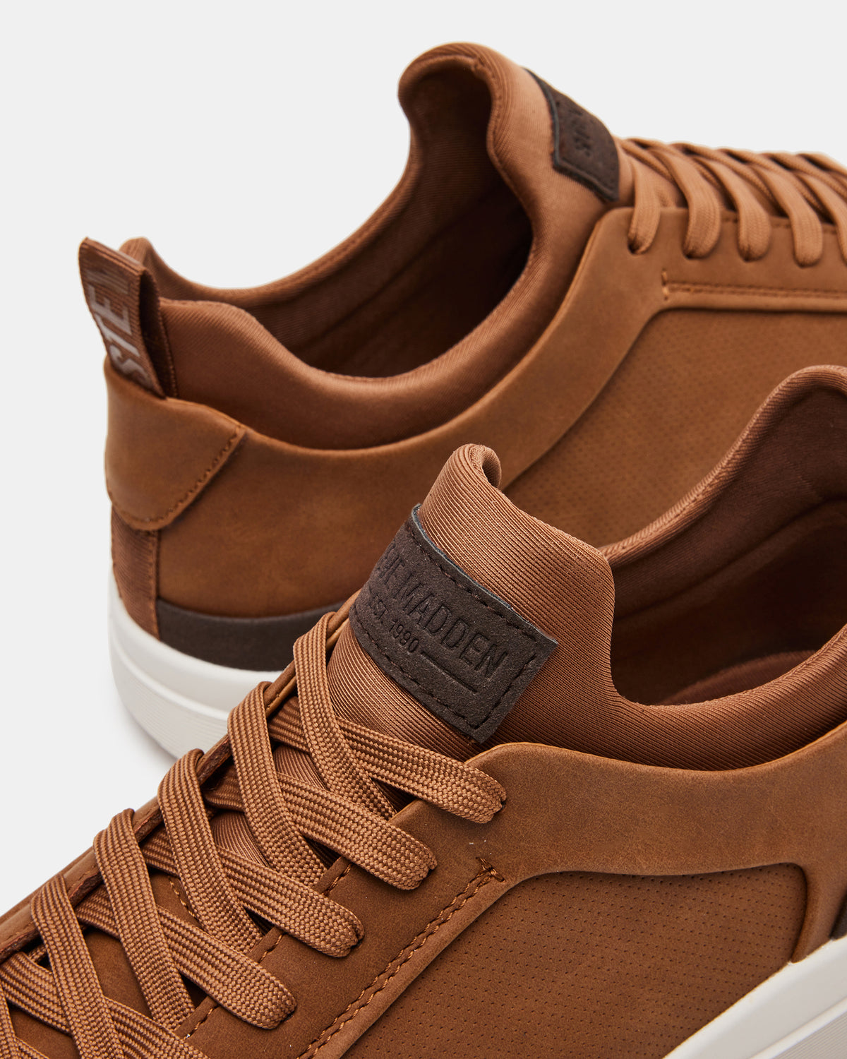 DACK Cognac Men's Lace-Up Sneakers