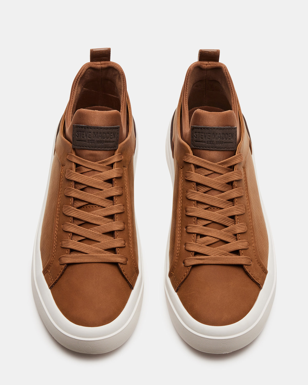 DACK Cognac Men's Lace-Up Sneakers