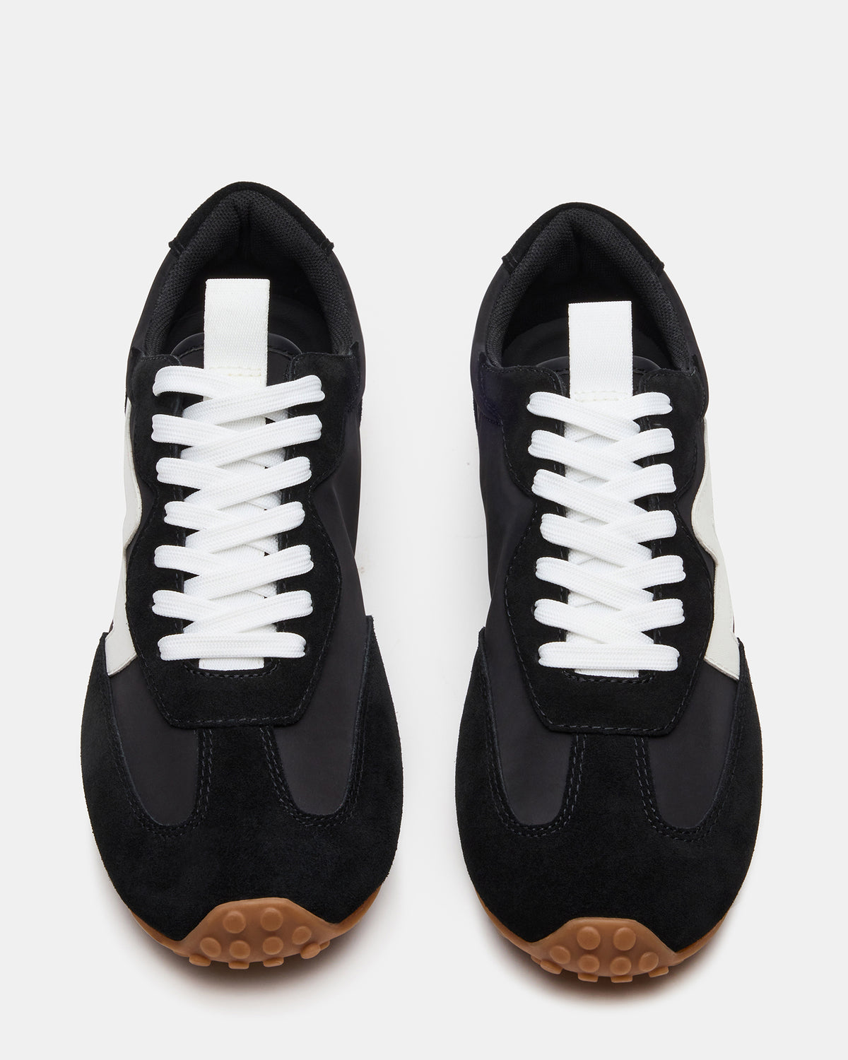 CYRUS Black Low-Top Lace-Up Men's Sneaker