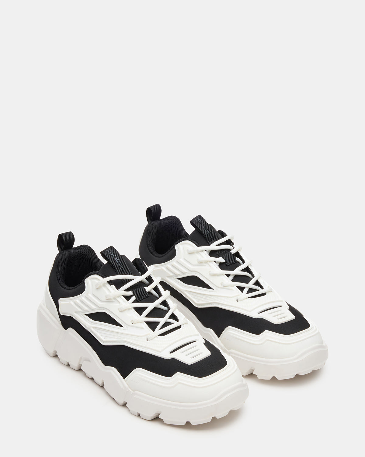 PACE Black/White Low-Top Lace-Up Men's Sneaker