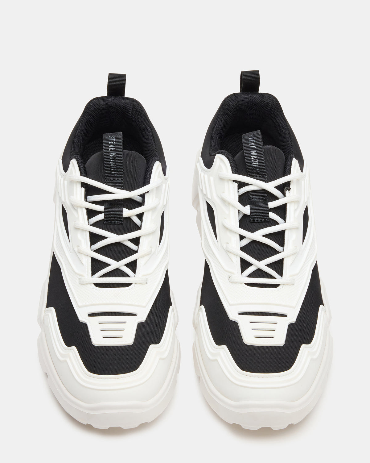 PACE Black/White Low-Top Lace-Up Men's Sneaker