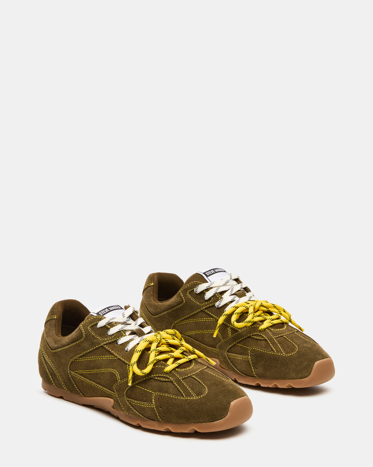 MIDAS Olive Low-Top Lace-Up Men's Sneaker