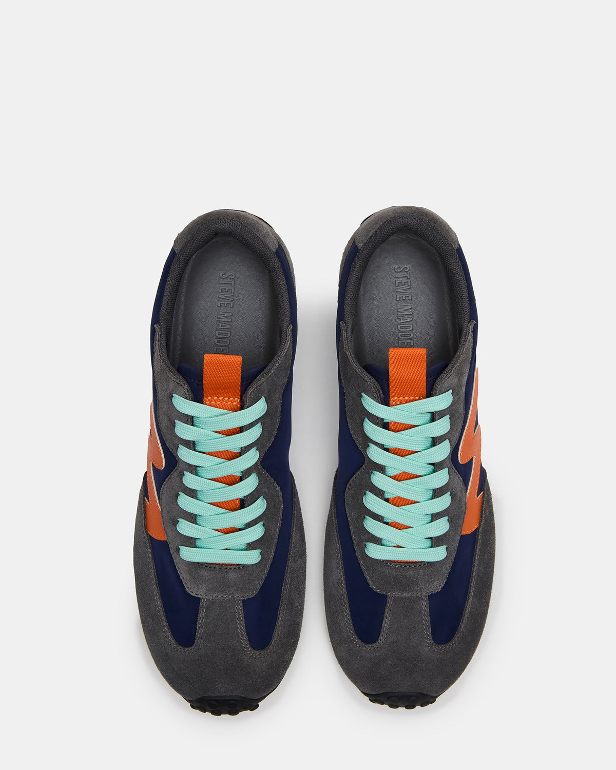 CYRUS Grey Multi Low-Top Lace-Up Men's Sneaker
