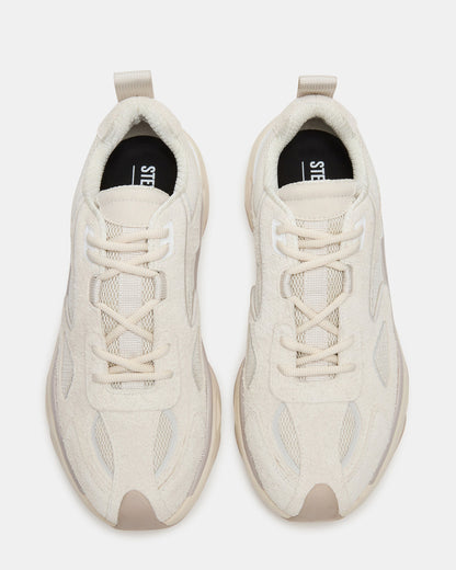 SALVADOR Off-White Low-Top Lace-Up Men's Sneaker