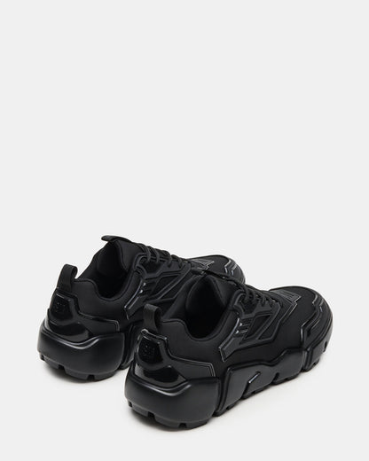 PACE Black Low-Top Lace-Up Men's Sneaker