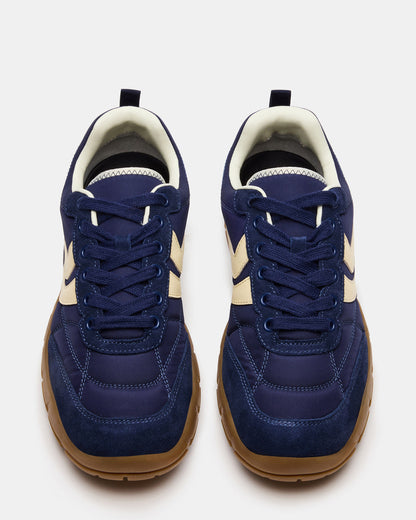 HORIZON Navy Low-Top Lace-Up Men's Sneaker
