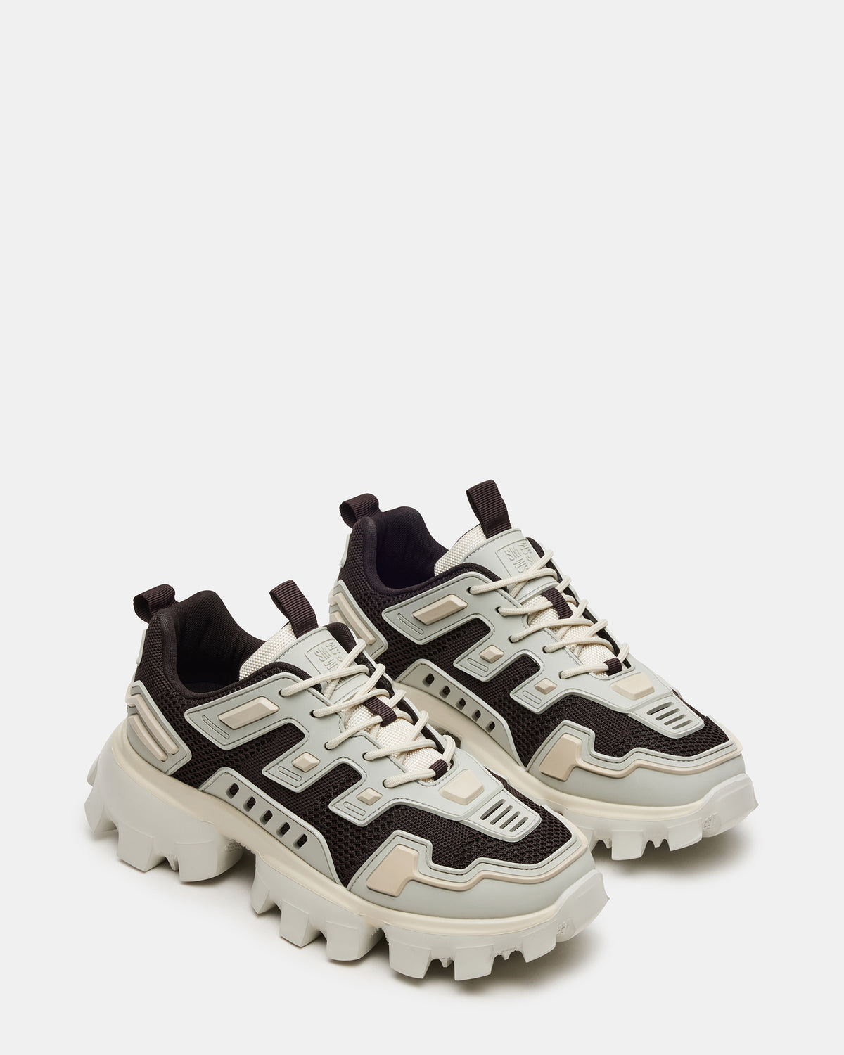 PONCE Cream Multi Chunky Sole Lace Up Men's Sneaker