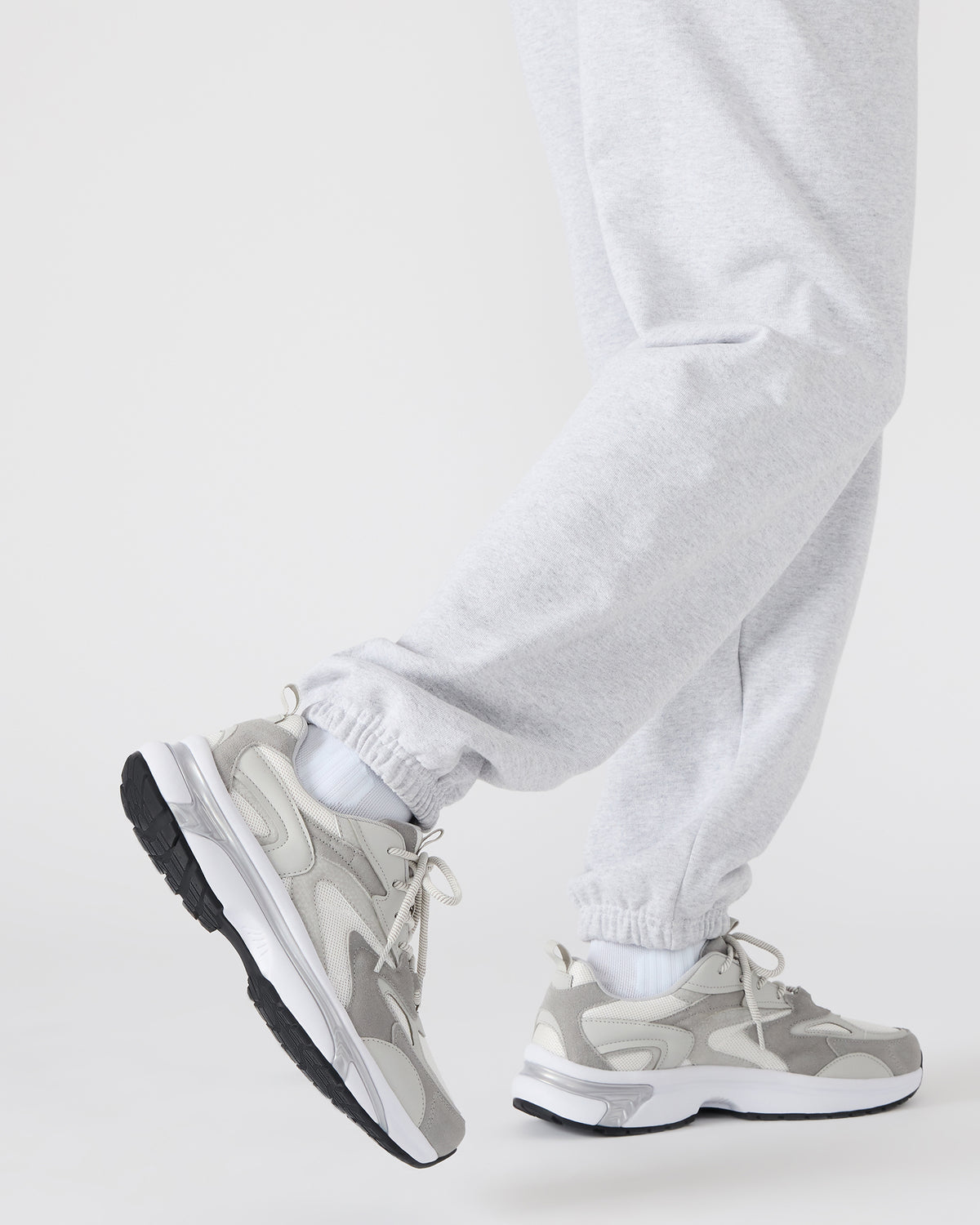 YGOR Grey Multi Men's Low-Top Lace-Up Sneaker