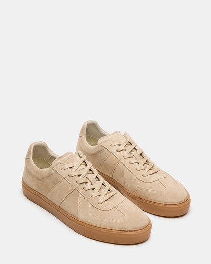 BRADY Sand Suede Low-Top Lace-Up Men's Sneaker