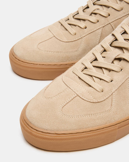 BRADY Sand Suede Low-Top Lace-Up Men's Sneaker
