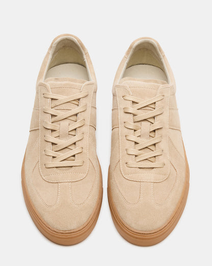 BRADY Sand Suede Low-Top Lace-Up Men's Sneaker