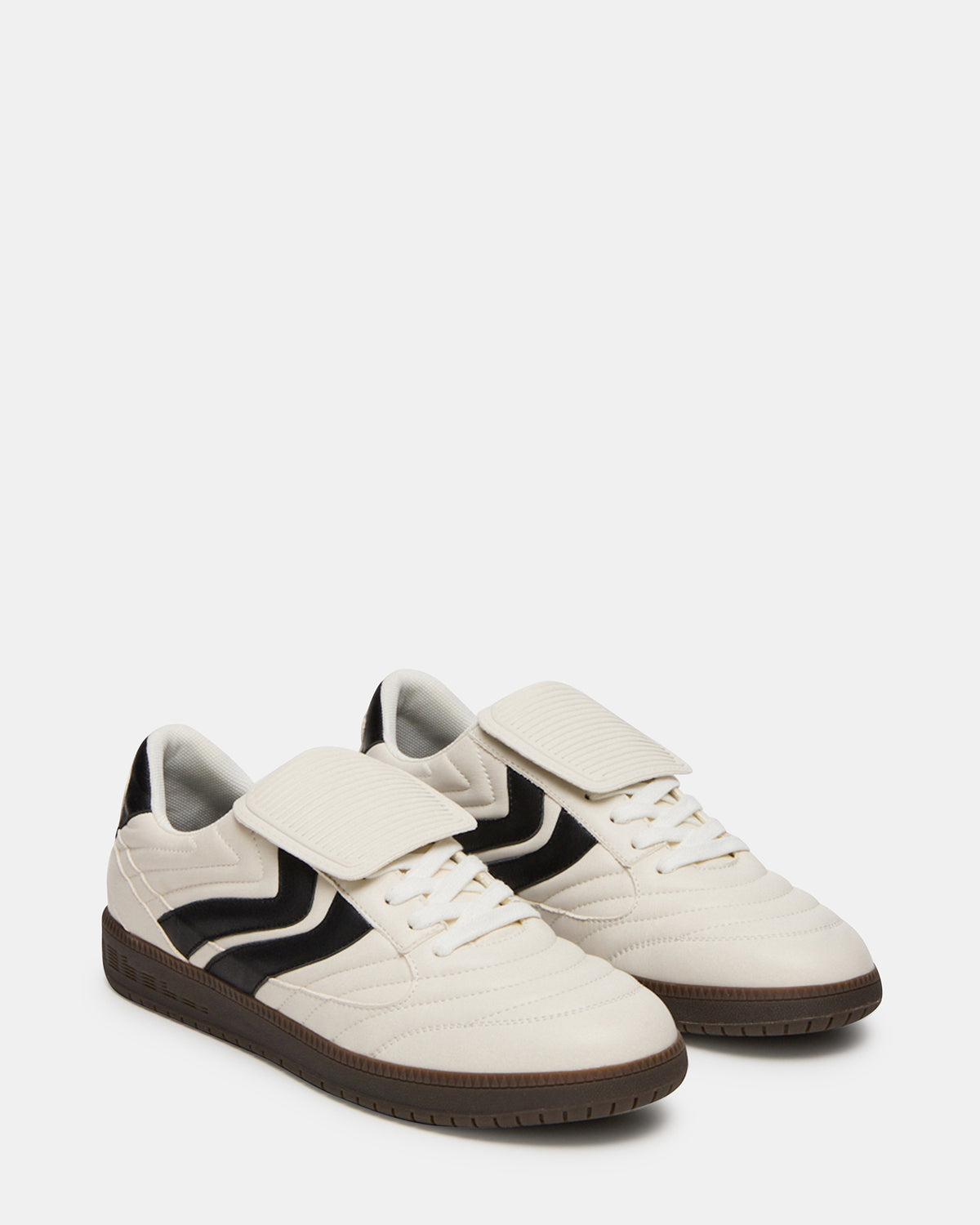 JANOS White Leather Low-Top Lace-Up Men's Sneaker