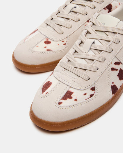 DIXON Brown Multi Low-Top Panel Men's Sneaker