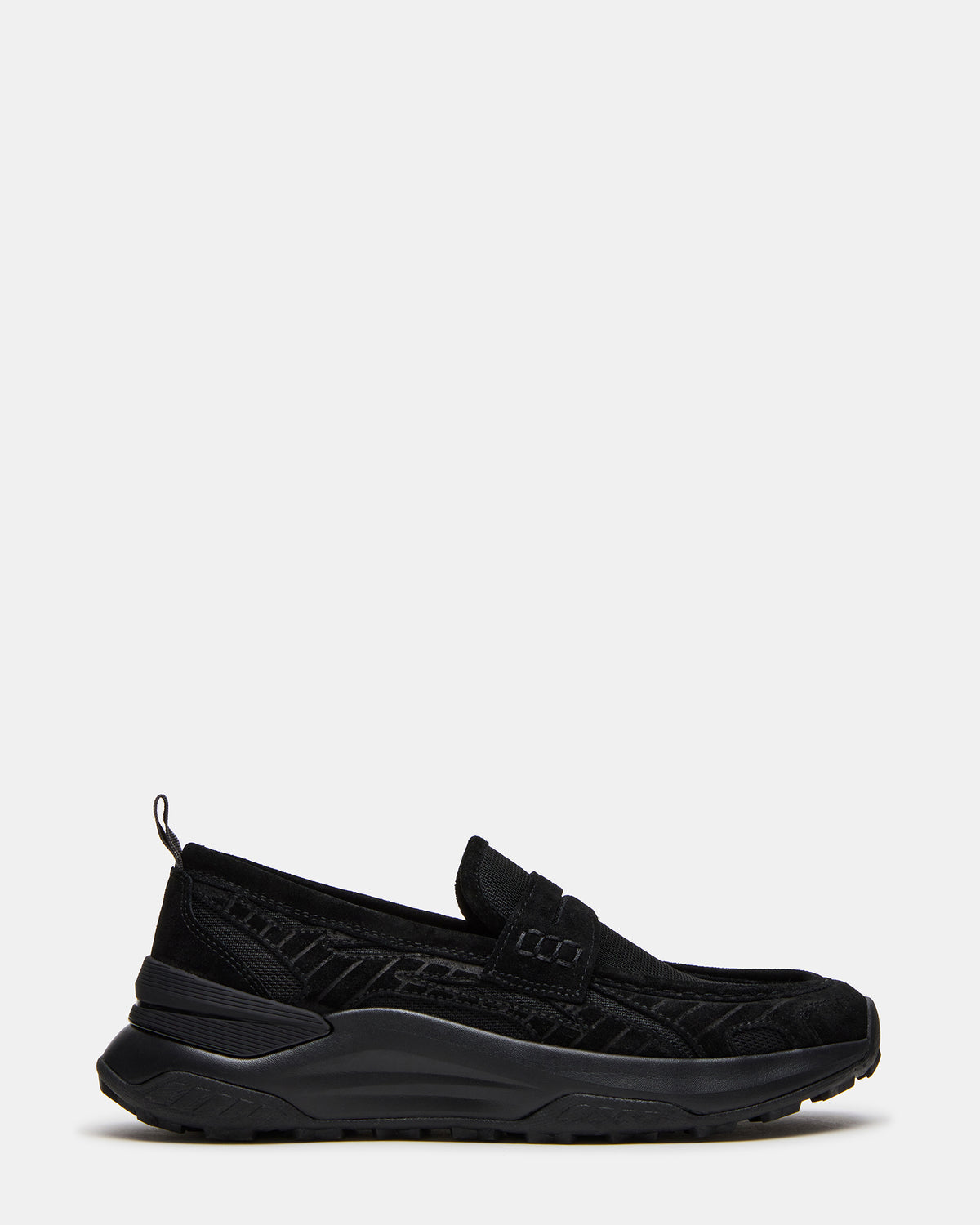 PARRISH Black Low-Top Slip-On Men's Sneaker