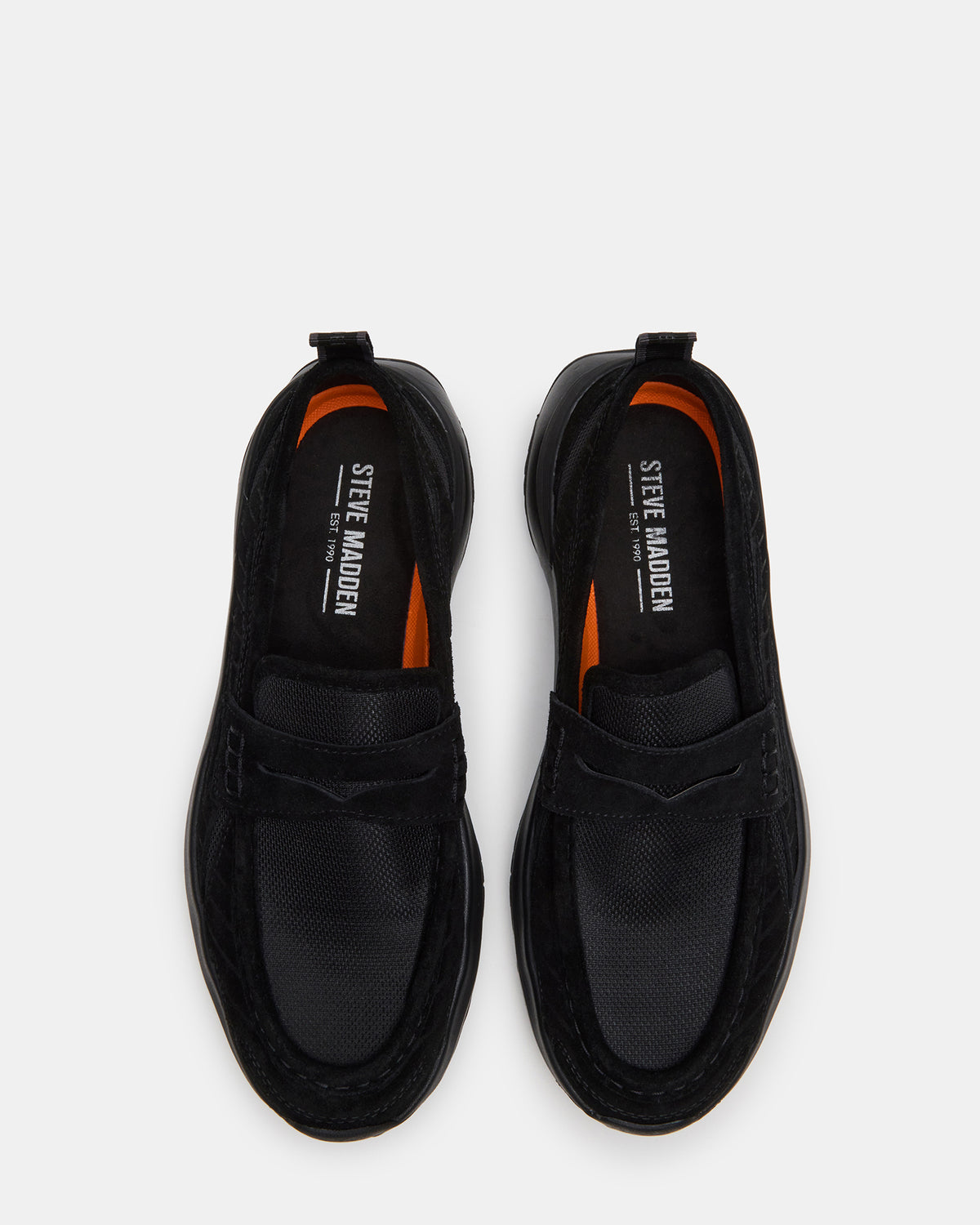 PARRISH Black Low-Top Slip-On Men's Sneaker