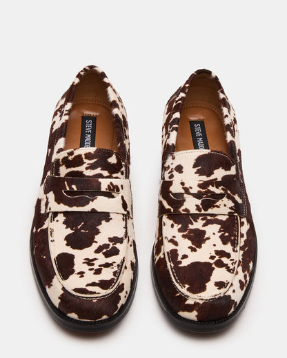 NATAN Cream Multi Slip-On Dress Men's Loafer