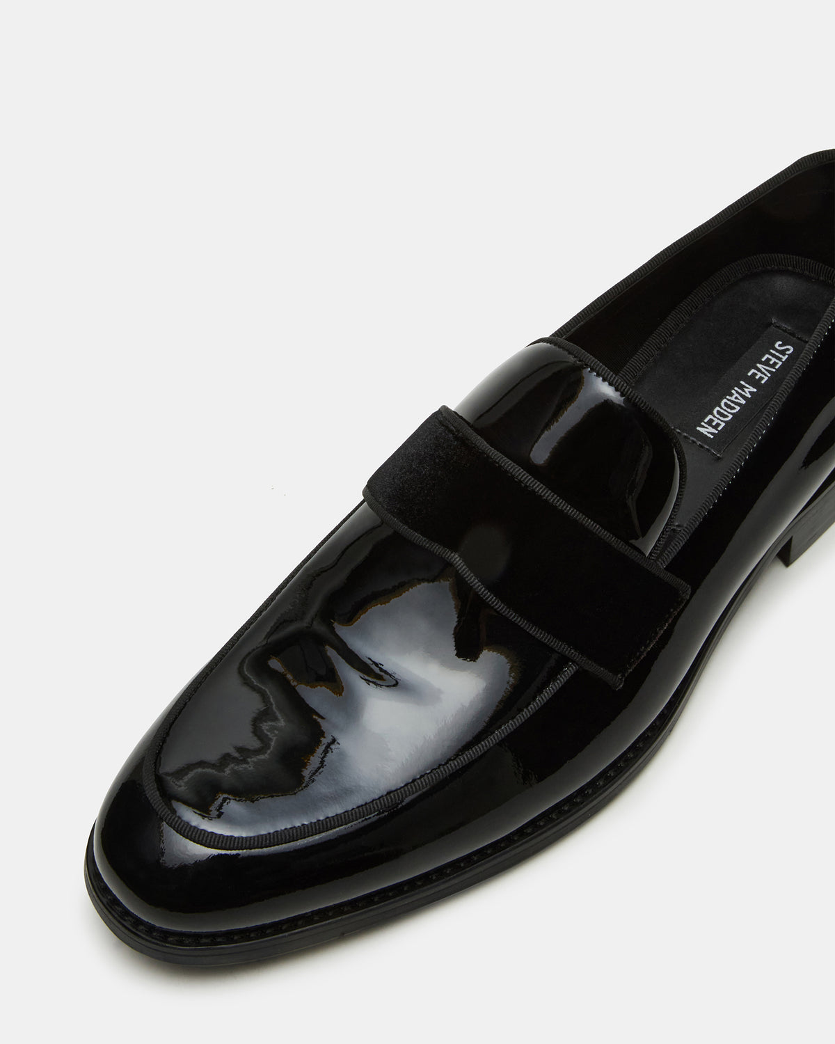 ESCADA Black/Black Slip-On Men's Dress Loafer