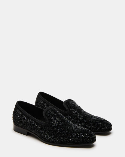 BANNOCH Rhinestone Men's Slip-On Loafer