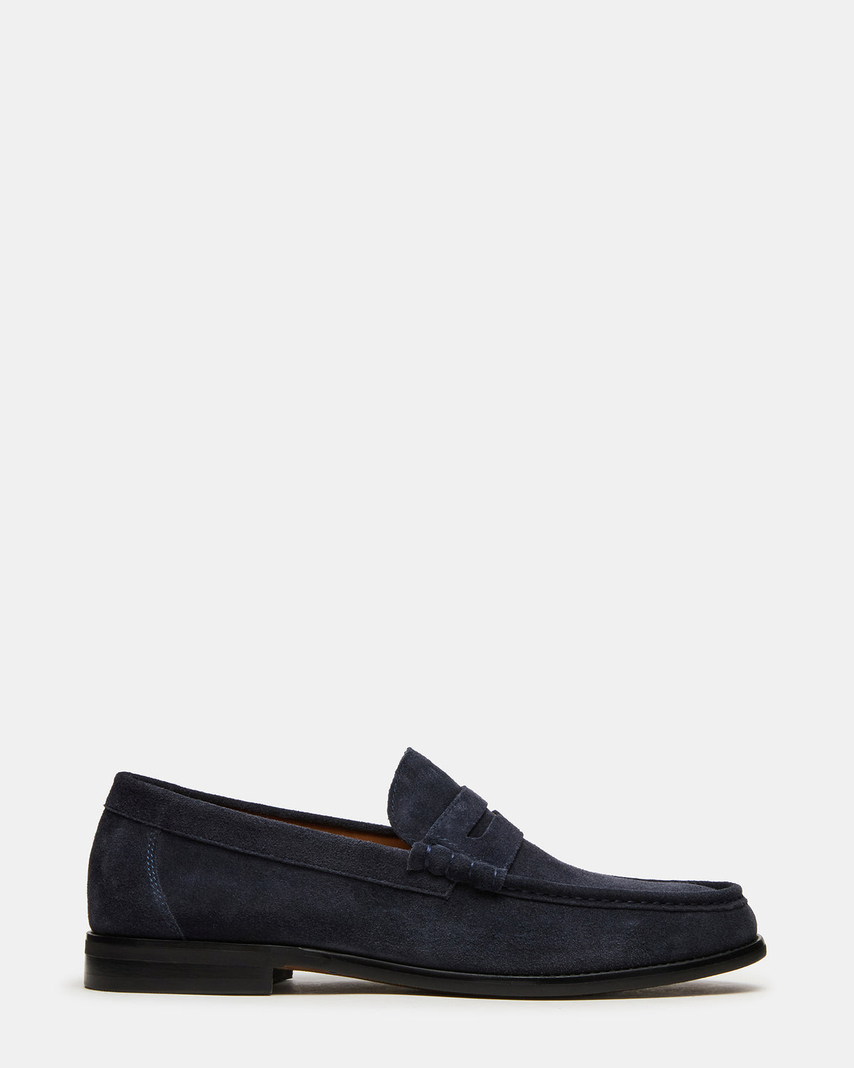 HUCKLE Navy Suede Slip-On Men's Loafer
