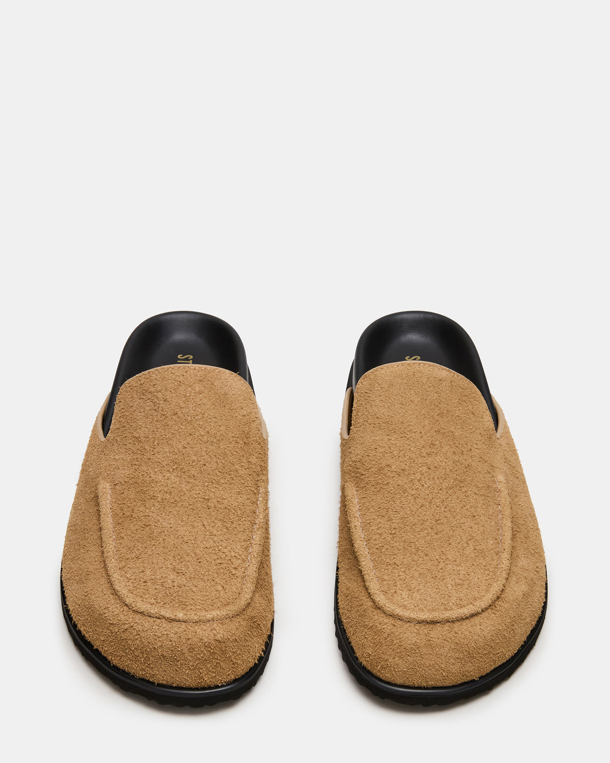 LUCIO Tan Suede Slip-On Men's Casual Clog