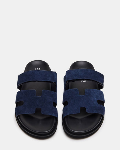 MAIVEN Navy Suede Fisherman Men's Sandal