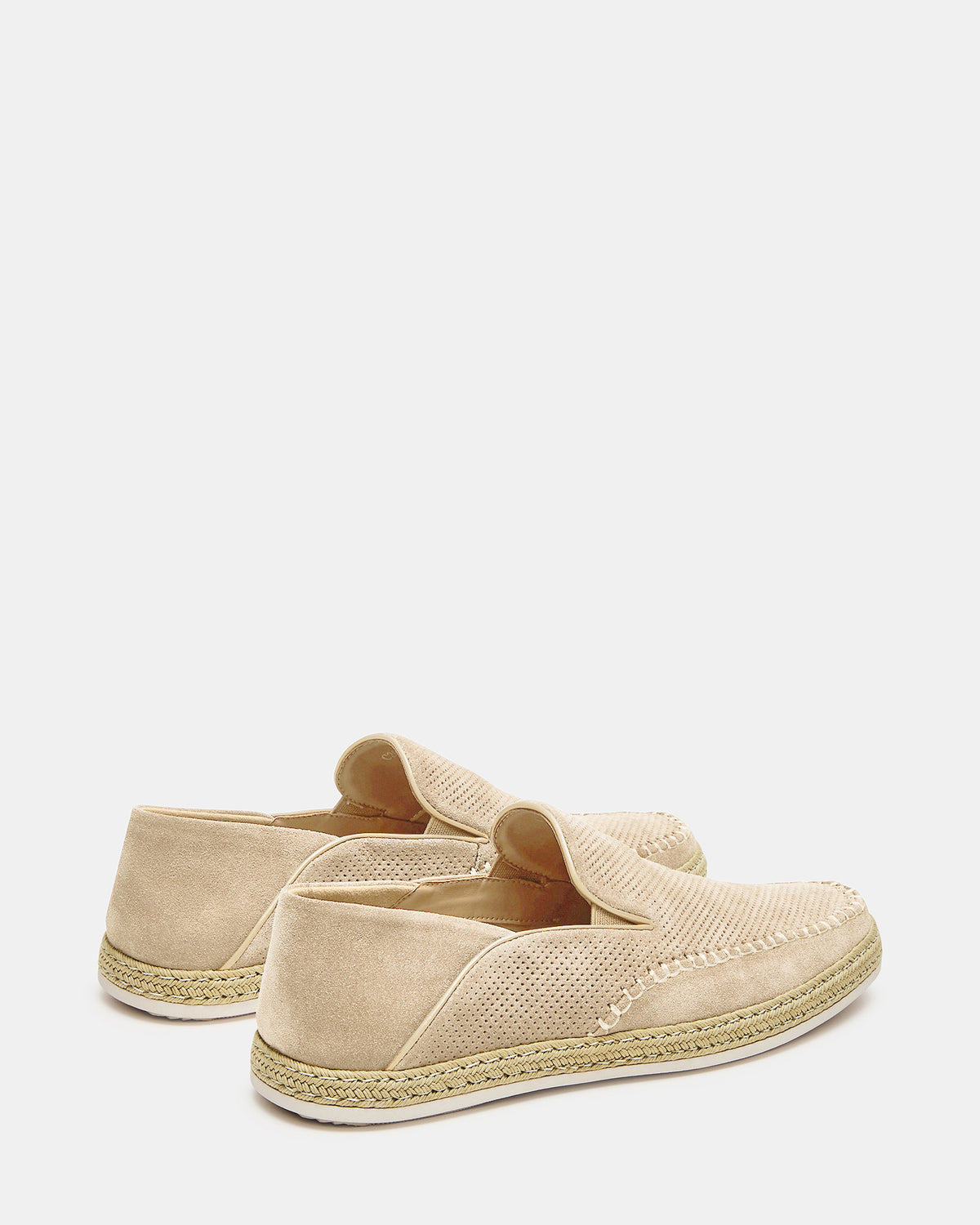 CAYDENN Off-White Slip-On Espadrille Men's Casual Loafer