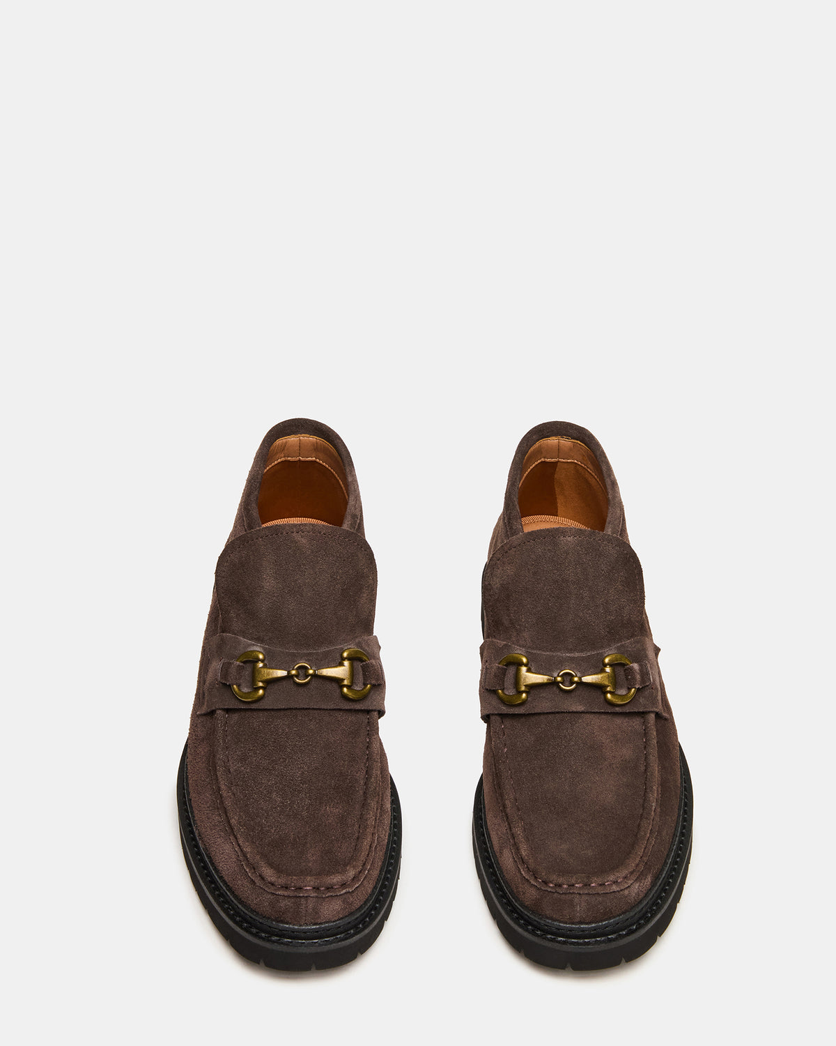 DEPUTY Chocolate Brown Suede Horsebit Moc Toe Men's Casual Ankle Boot