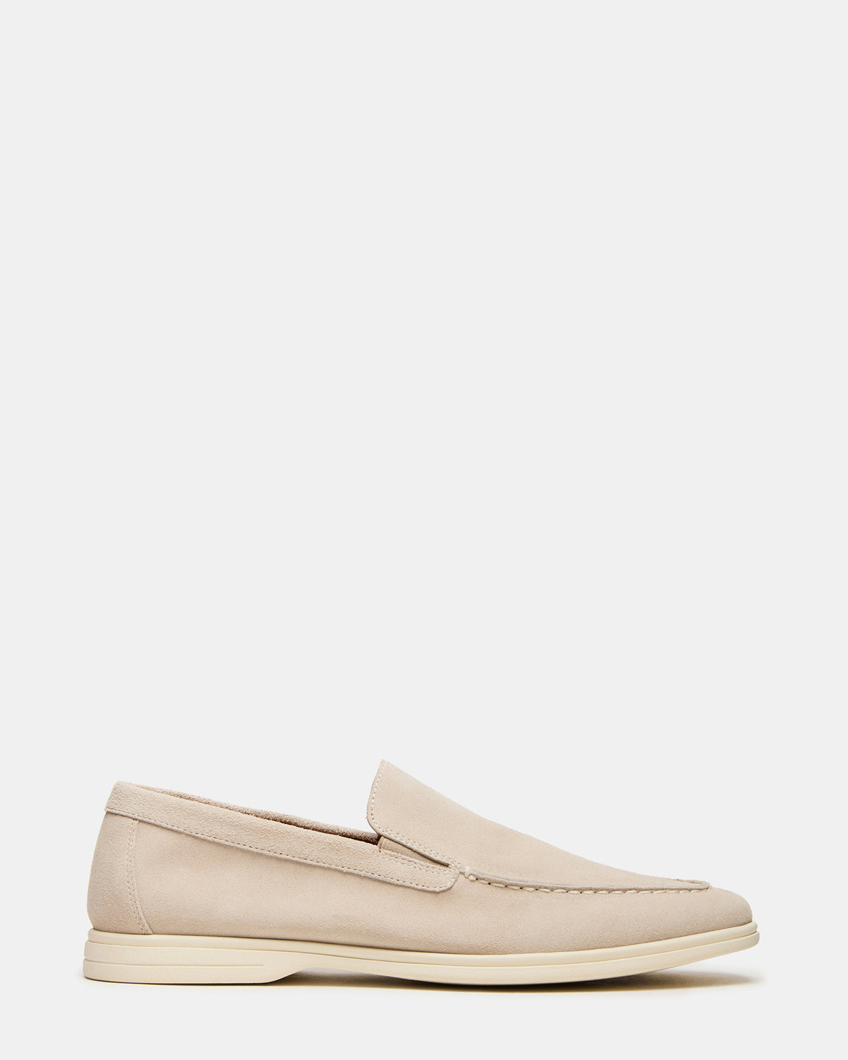 LINUX Beige Suede Slip-On Men's Casual