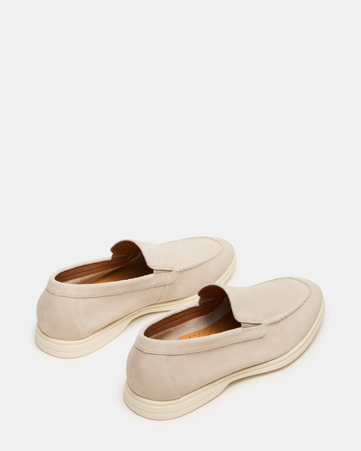 LINUX Beige Suede Slip-On Men's Casual