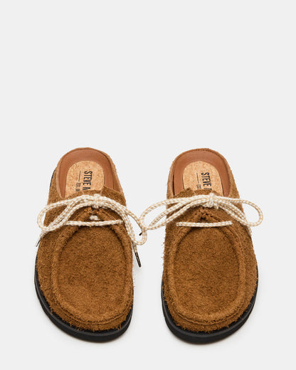 SAILOR Tan Slip-On Laces Footbed Men's Casual Shoe