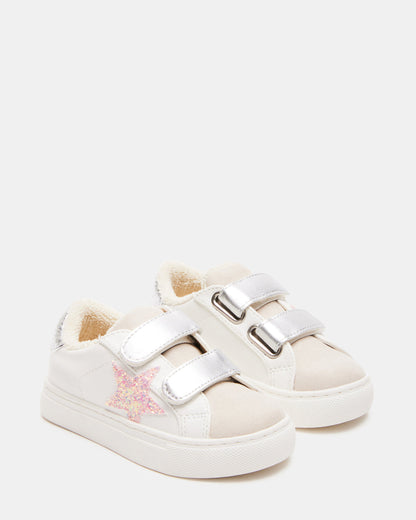 Toddlers' REZUME Denim Fabric Girls' Low-Top Sneaker
