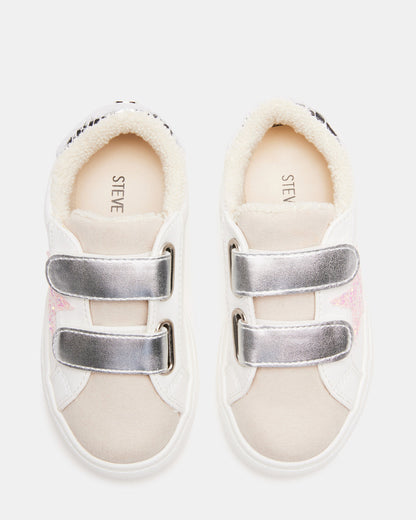 Toddlers' REZUME Denim Fabric Girls' Low-Top Sneaker