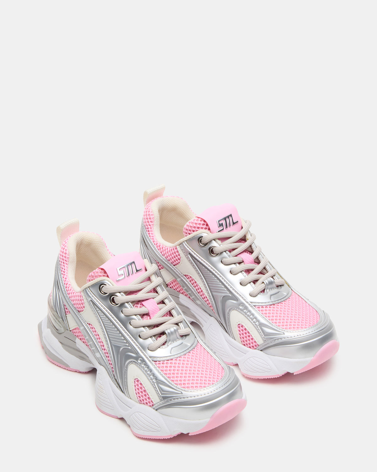 Kids' SPEDSTR Pink Low-Top Lace-Up Girls' Sneaker