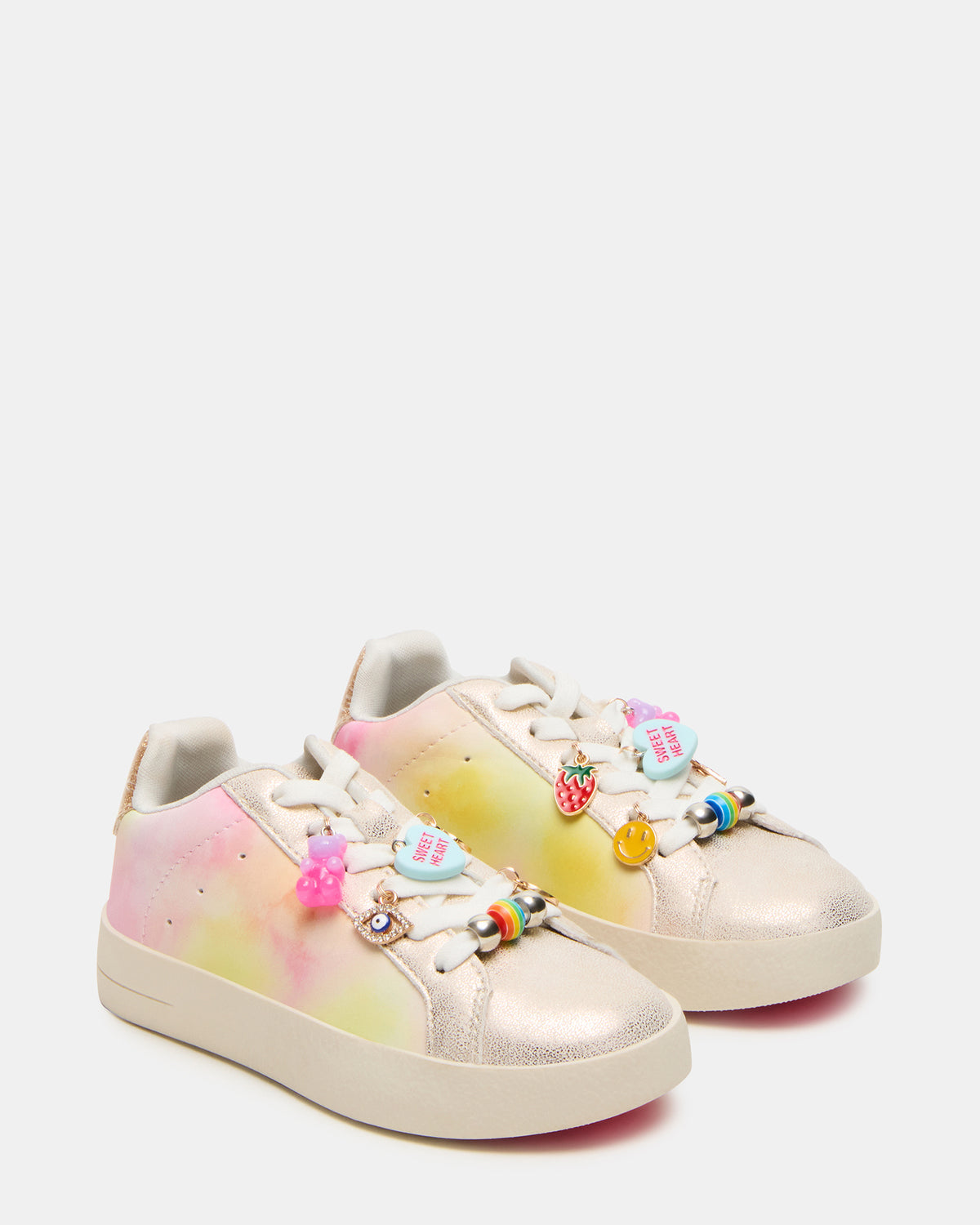 Toddlers' POET Pastel Multi Girls' Low-Top Lace-Up Sneaker