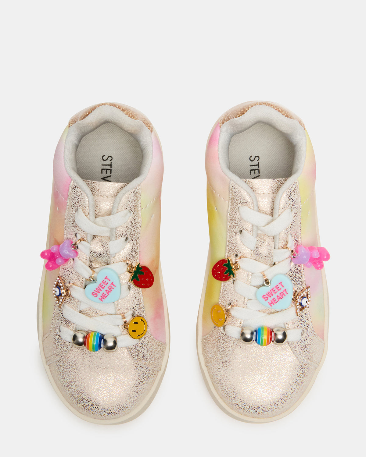 Toddlers' POET Pastel Multi Girls' Low-Top Lace-Up Sneaker