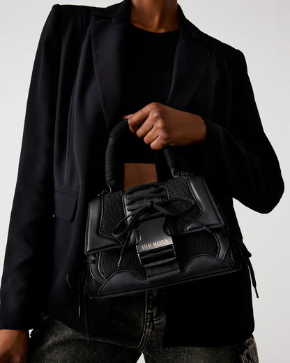 DIEGO Black Women's Handbag with Crossbody Strap