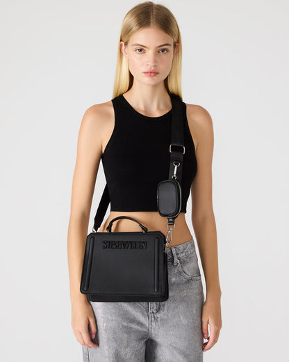 EVELYN Bag Black | Women's Top Handle Crossbody Bag