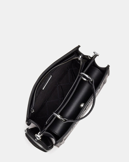 EVELYN Bag Black | Women's Top Handle Crossbody Bag