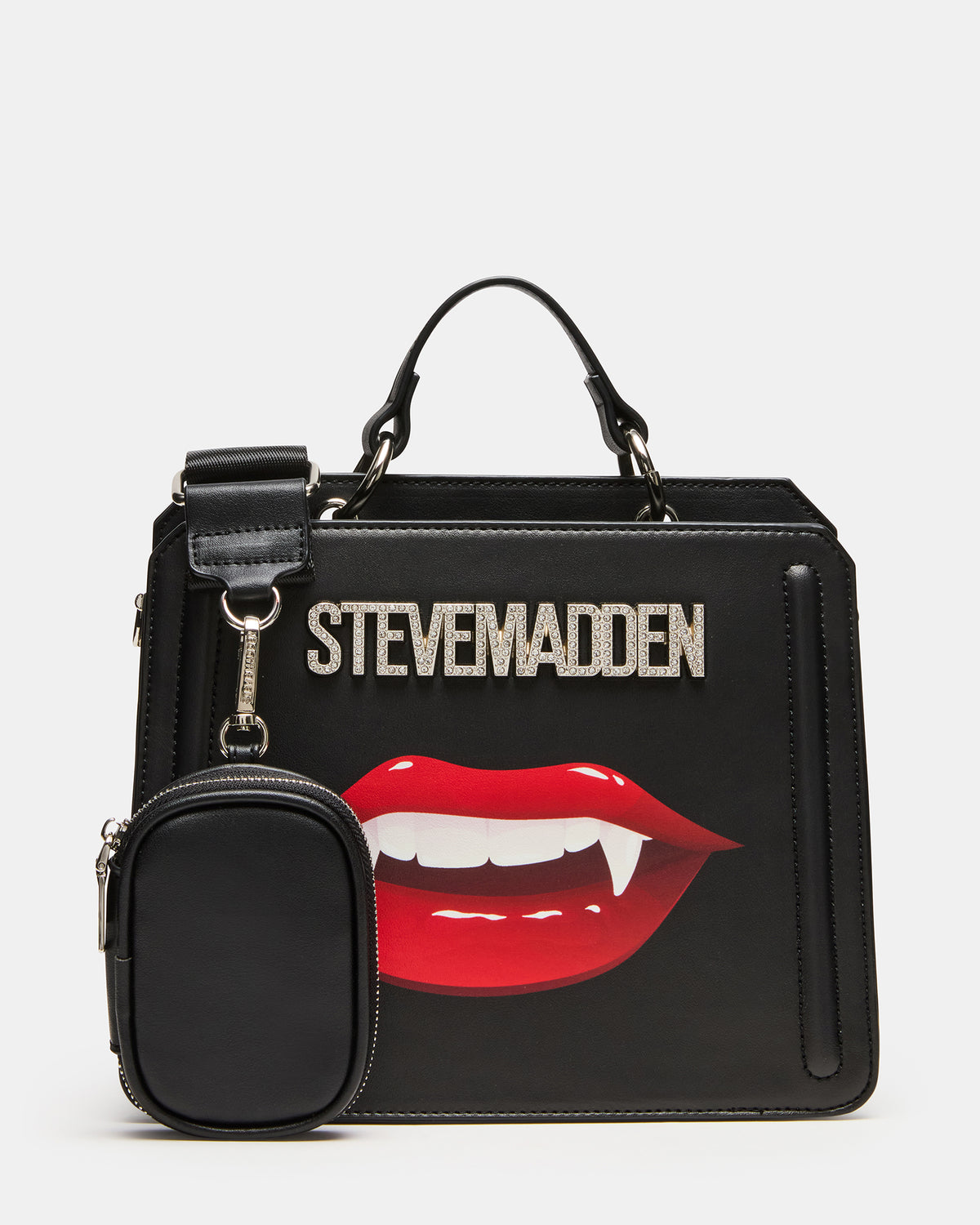 EVELYN Fang Bag Black Top Handle Crossbody Bag