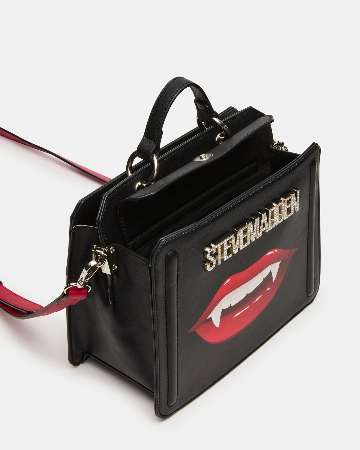 EVELYN Fang Bag Black Top Handle Crossbody Bag