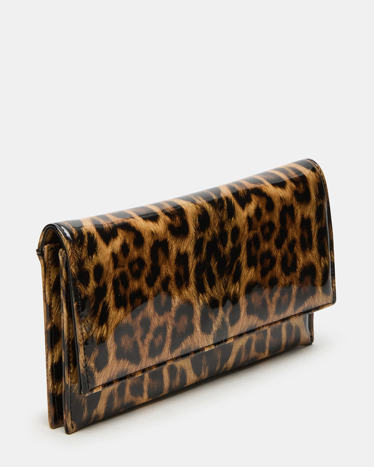 JULIANA Bag Leopard Patent Crossbody Clutch Handbag