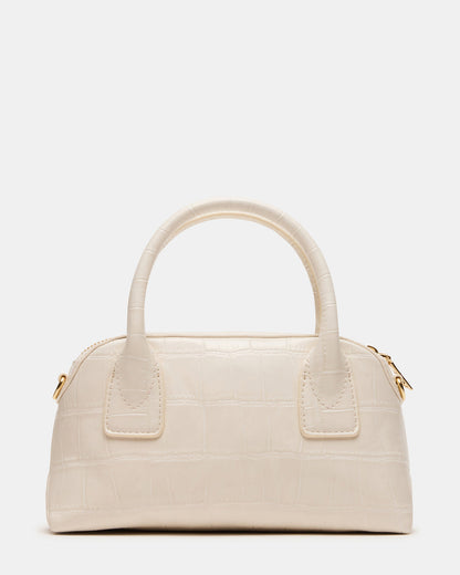 MELODIE Bag Bone Crocodile Dome Satchel Top-Handle Crossbody Handbag