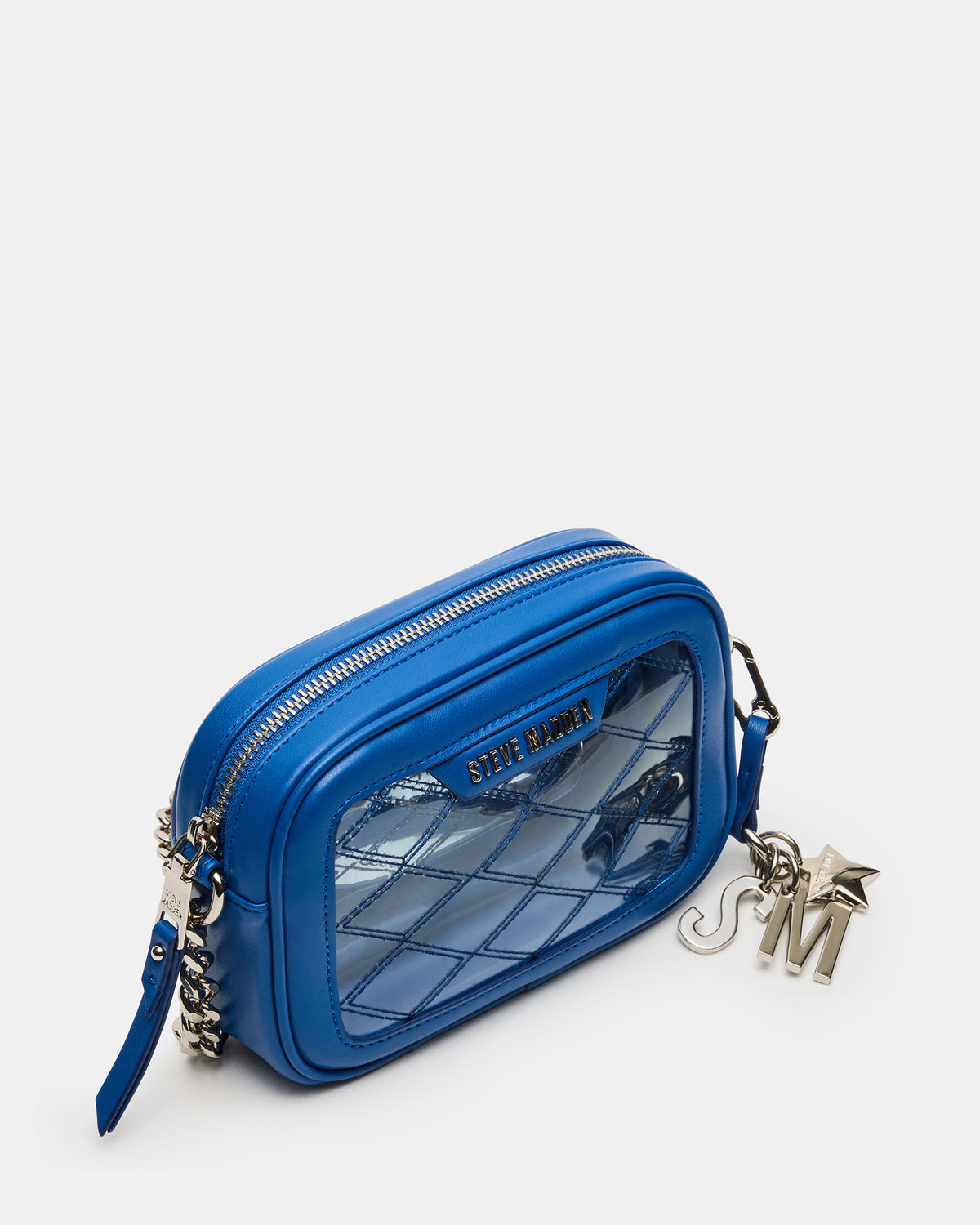JELLY Bag Blue Clear Camera Crossbody Handbag