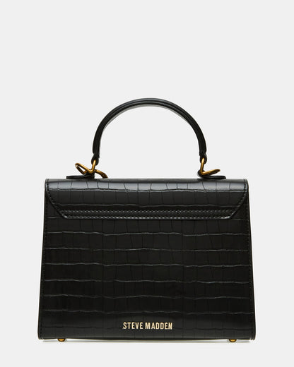 ELLOISE Bag Black Structured Mini Crossbody Handbag